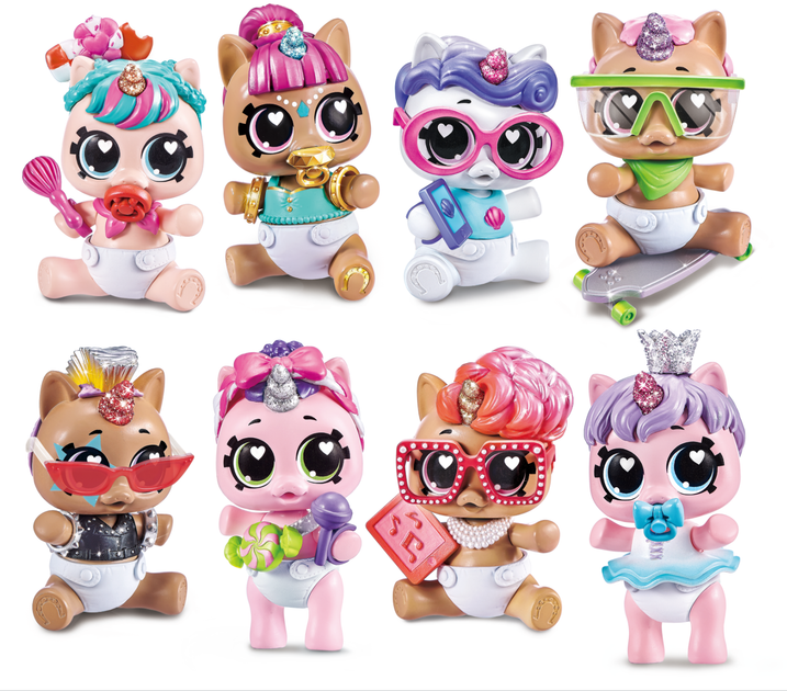 Игровой набор Baby Unicorn фигурки-сюрприз в слое 5 шт. ZURU MINI BRANDS (2000003432967) - изображение 3