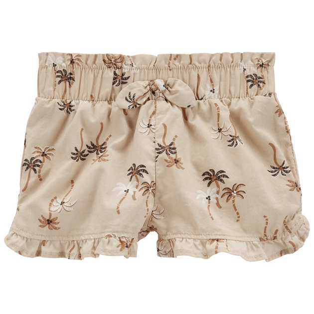 Комплект Carter's 3в1 боди майка шорты для девочки 69-72 см (1R006710_9M) - изображение 2