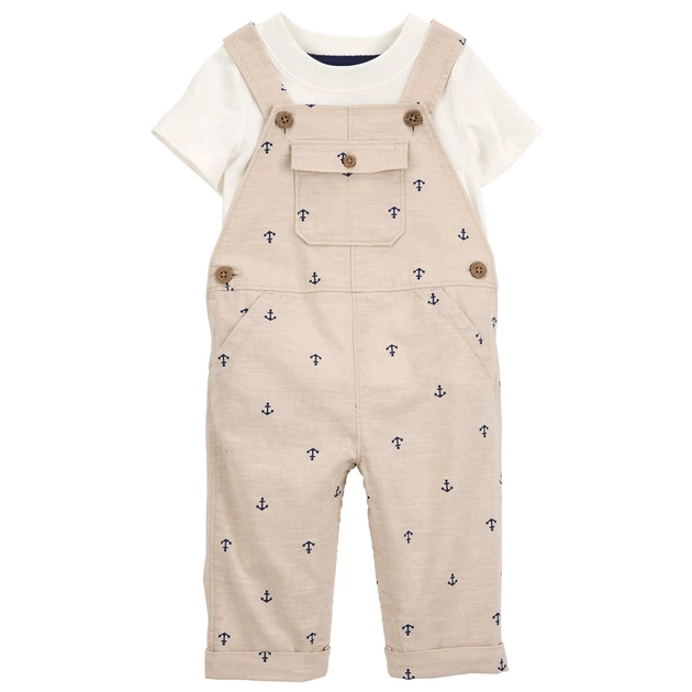 Комплект Carter's 2в1 комбінезон, футболка для хлопчика 69-72 см (1S428510_9M) - Фото 1 Комплект Carter's 2в1 комбінезон, футболка для хлопчика 69-72 см (1S428510_9M) - зображення 1