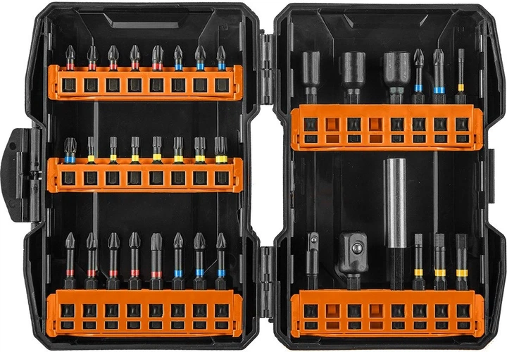Zestaw bitów udarowych NEO Tools 36 szt. 56-560 (5906692007615) - obraz 1