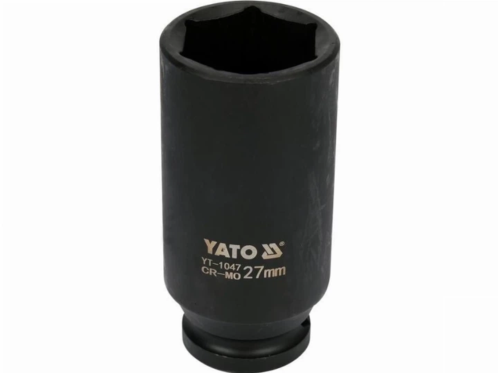 Головка ударна довга 1/2" (27 мм) YATO (YT1047) - зображення 3
