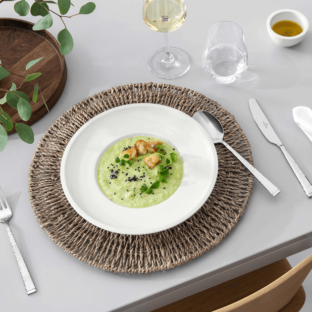 Набір столового посуду Villeroy & Boch Artesano Original з 12 предметів на 6 персон преміальна порцеляна білий - зображення 8