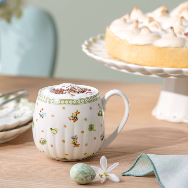 Набір столового посуду для сніданку Villeroy & Boch Easter Delight із 6 предметів на 2 персони преміальна порцеляна - зображення 6