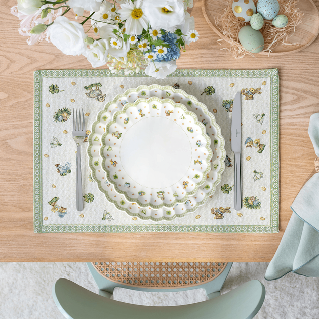 Набір столового посуду для сніданку Villeroy & Boch Easter Delight із 6 предметів на 2 персони преміальна порцеляна - зображення 9