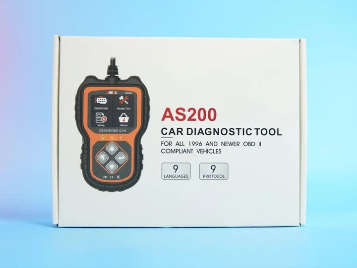 Автомобильный диагностический сканер AS200 OBD2 - изображение 3
