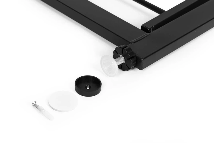 Bramka zabezpieczająca EcoToys Barierka na schody i drzwi 74-105 cm  SG-012-BC Czarna (5905817006410) - obraz 9