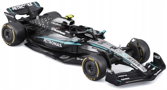Металева модель автомобіля Bburago Formula Mercedes AMG K. Antonelli 1:43 38237_12 (4893993019984) - зображення 3