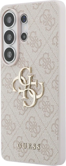 Etui plecki Guess 4G Big Metal Logo do Samsung Galaxy S26 Ultra Pink (3666339613778) - obraz 2