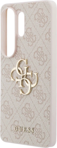 Etui plecki Guess 4G Big Metal Logo do Samsung Galaxy S26 Ultra Pink (3666339613778) - obraz 6