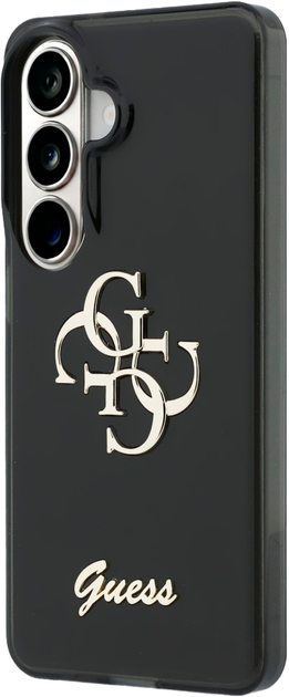 Etui Guess IML Big Metal 4G Script do Samsung Galaxy S26 Black (8018417525650) - obraz 2