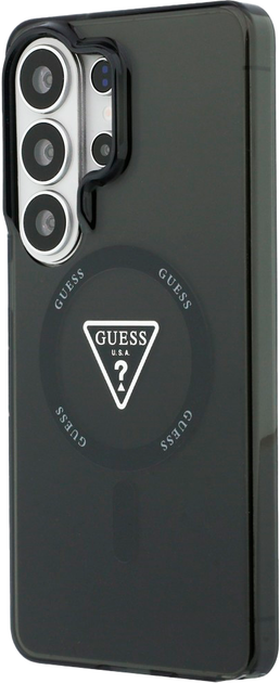 Etui Guess IML Gradient Triangle MagSafe do Samsung Galaxy S26 Ultra Black (3666339613655) - obraz 2