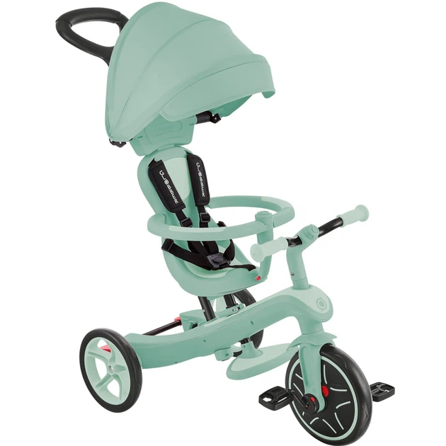 Детский велосипед–трансформер Globber Explorer Trike 4 в 1 Pistachio - изображение 2