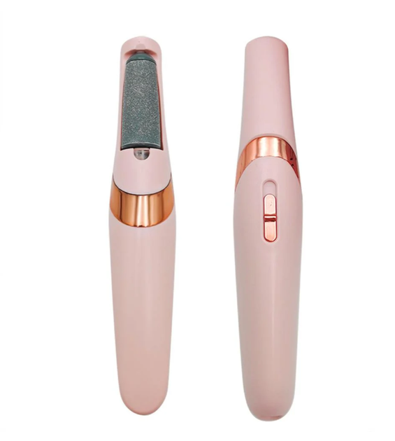 Пемза для пяток Pretty Girl Flawless Pedi электрическая, с двумя насадками - Фото 2 Пемза для пяток Pretty Girl Flawless Pedi электрическая, с двумя насадками - изображение 2