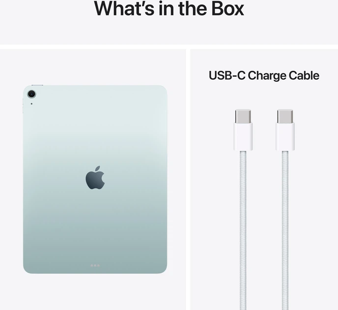 Планшет Apple iPad Air 13" M4 2026 Wi-Fi 256GB Blue (MH5V4TY/A) - зображення 10