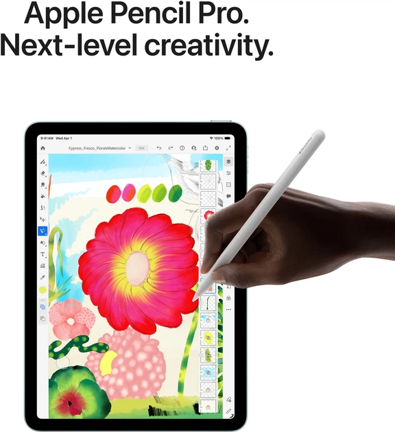 Планшет Apple iPad Air 13" M4 2026 Wi-Fi 256GB Blue (MH5V4TY/A) - зображення 6