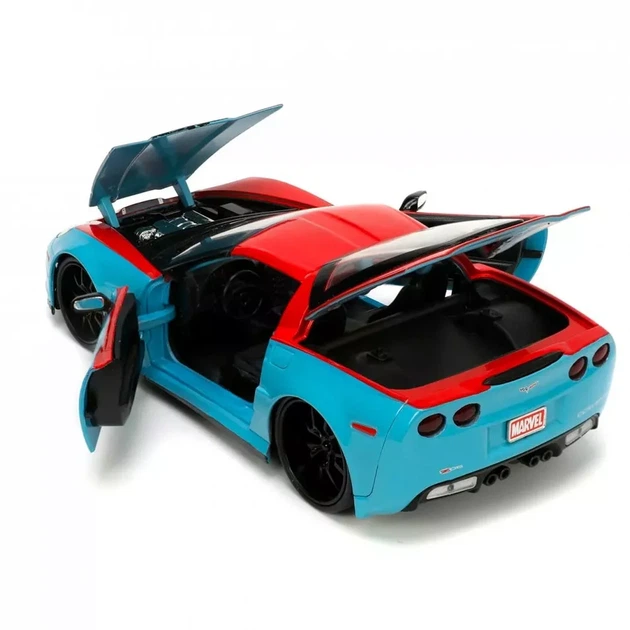 Автомодель Avengers Chevrolet Corvette с фигуркой Доктора Стренджа 1:24 (253225024) - изображение 2