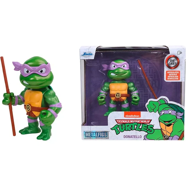 Фигурка Jada TMNT Донателло 10 см (253283003) - Фото 5 Фигурка Jada TMNT Донателло 10 см (253283003) - изображение 5