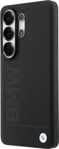 Etui BMW IML Leather Hot Stamp MagSafe do Samsung Galaxy S26 Ultra Black (BMHMS26L25SLLBK) - obraz 2