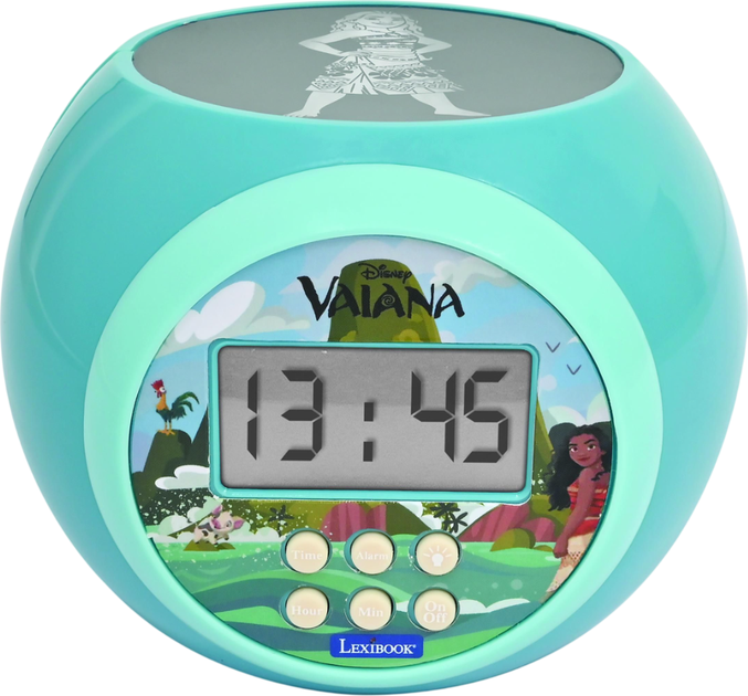 Будильник з проектором Lexibook Ваяна Моана RL977VN (3380743108667) - зображення 2