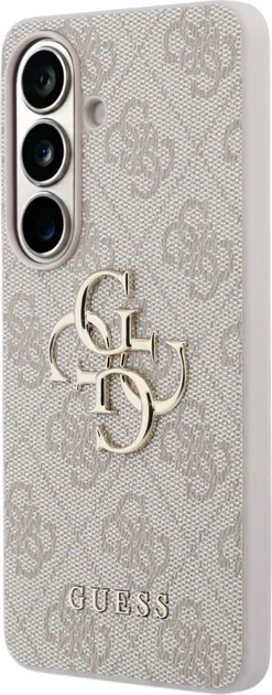 Панель Guess 4G Big Metal Logo для Samsung Galaxy S26 Plus Pink (3666339613761) - зображення 2