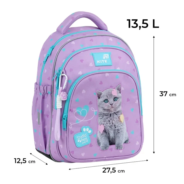 Рюкзак шкільний Kite Education Studio Pets SP26-763S - Фото 1 Рюкзак шкільний Kite Education Studio Pets SP26-763S - зображення 1