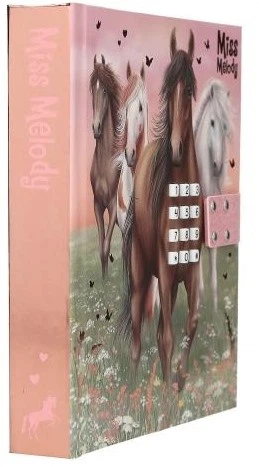 Щоденник із кодовим замком Depesche Miss Melody з мелодією Wildest Dreams 13236A (4010070690878) - зображення 4