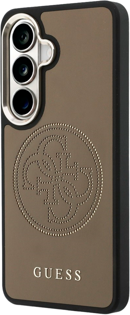 Etui Guess Perforated Logo MagSafe do Samsung Galaxy S26 Brown (3666339613099) - obraz 2