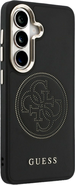 Etui Guess Perforated Logo MagSafe do Samsung Galaxy S26 Black (3666339613129) - obraz 4
