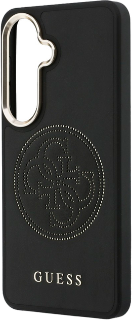 Etui Guess Perforated Logo MagSafe do Samsung Galaxy S26 Black (3666339613129) - obraz 6