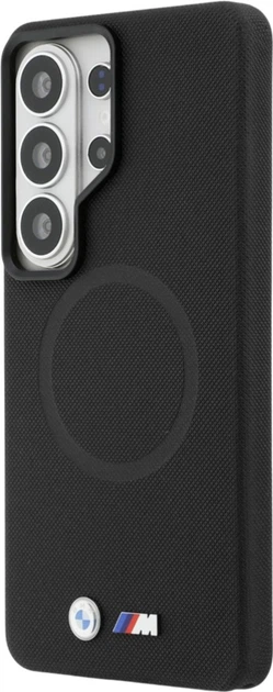 Etui BMW M Metal Logo MagSafe do Samsung Galaxy S26 Ultra Black (BMHMS26L25PFWSMK) - obraz 2