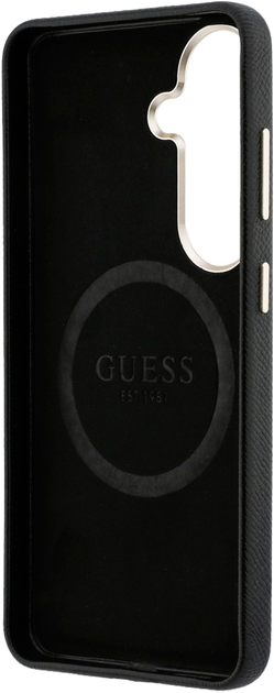 Панель Guess Rhinestone Round Logo MagSafe для Samsung Galaxy S26+ Black (3666339613402) - зображення 7