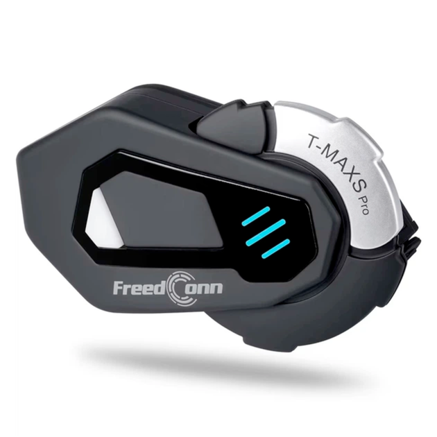 Bluetooth мотогарнітура FreedConn T-MAX S Pro для шолома мотоінтерком до 1200 м 6 користувачів IPX65 - Фото 3 Bluetooth мотогарнітура FreedConn T-MAX S Pro для шолома мотоінтерком до 1200 м 6 користувачів IPX65 - зображення 3