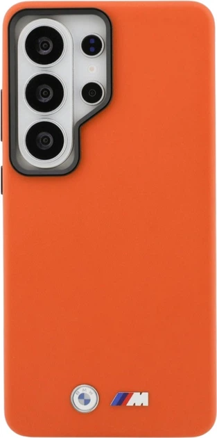 Etui BMW M Metal Logo do Samsung Galaxy S26 Ultra Orange (BMHMS26L25PFWKCKO) - obraz 3