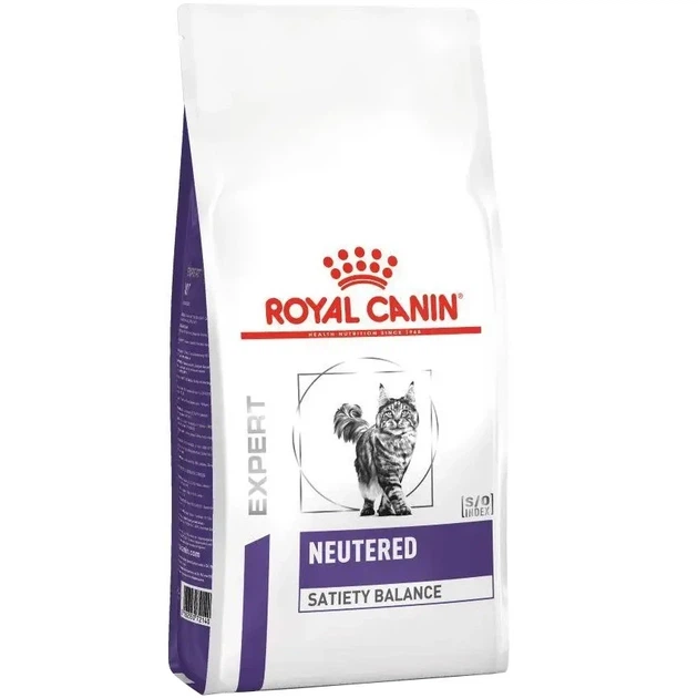 ROYAL CANIN Neutered Satiety Balance Feline Сухий корм для дорослих котів 1,5 кг - Фото 1 ROYAL CANIN Neutered Satiety Balance Feline Сухий корм для дорослих котів 1,5 кг - изображение 1
