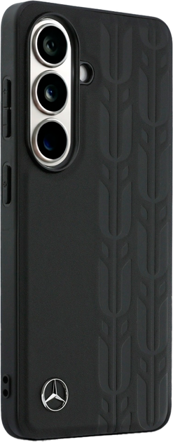 Etui Mercedes Laurel Leaves MagSafe do Samsung Galaxy S26 Black (3666339611569) - obraz 4