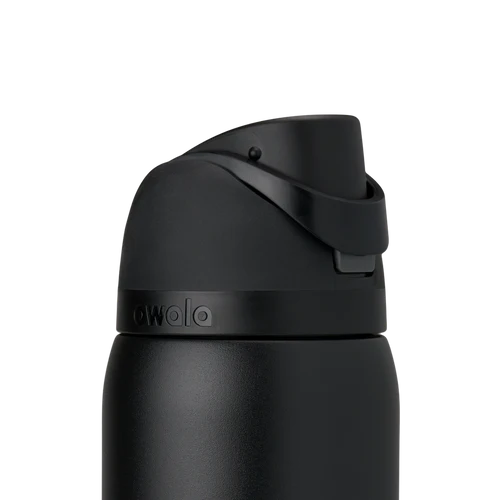 Пляшка термос Owala FreeSip Black 710 мл з нержавіючої сталі, спортивна з трубочкою - зображення 3