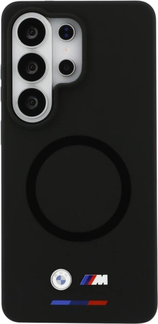 Etui BMW M Silicone MagSafe do Samsung Galaxy S26 Ultra Black (BMHMS26L25SITBOK) - obraz 3