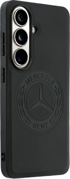 Etui Mercedes Vintage Logo MagSafe do Samsung Galaxy S26 Black (3666339611590) - obraz 4