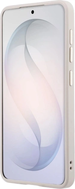 Etui plecki Guess 4G Embossed Ring MagSafe do Samsung Galaxy S26 Plus Pink (3666339613259) - obraz 5