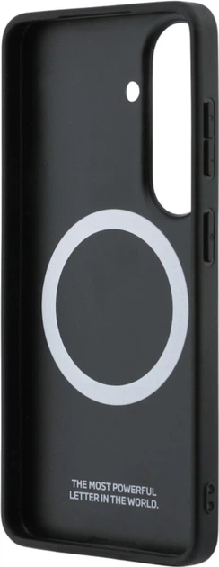 Etui BMW Perforated Stripe Logo MagSafe do Samsung Galaxy S26 Black/Blue (BMHMS26S25PCPSKB) - obraz 7