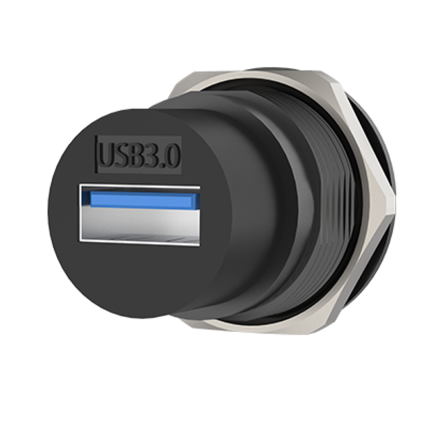 Проходной разъем USB 3.0 RAU3D24-B мама - изображение 2