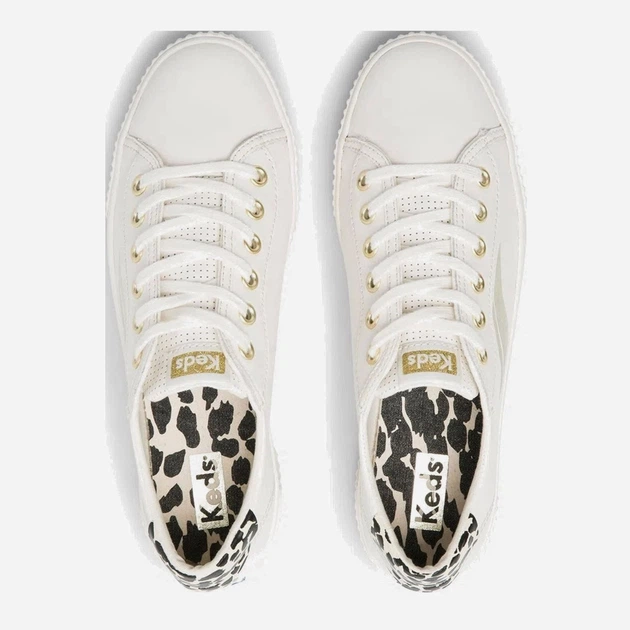 Білі жіночі шкіряні кеди Keds моделі Crew Kick Alto. Розмір 39 (25 см). - Фото 3 Білі жіночі шкіряні кеди Keds моделі Crew Kick Alto. Розмір 39 (25 см). - изображение 3