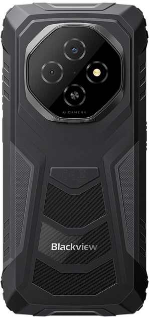Смартфон Blackview FORT 1 6.56" HD+ /6GB/256GB/ T615 / 10000mAh / 16+2+8Мп / NFC / IP69K / Black - изображение 6