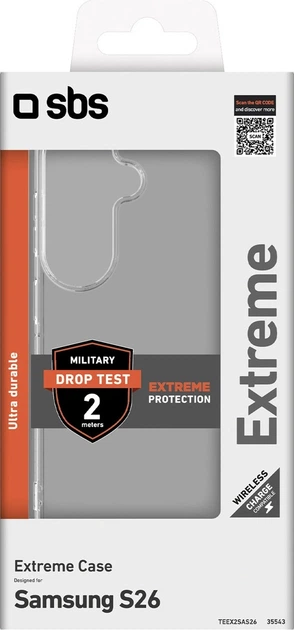 Etui plecki SBS Extreme X2 Case do Samsung Galaxy S26 Transparent (TEEX2SAS26) - obraz 2