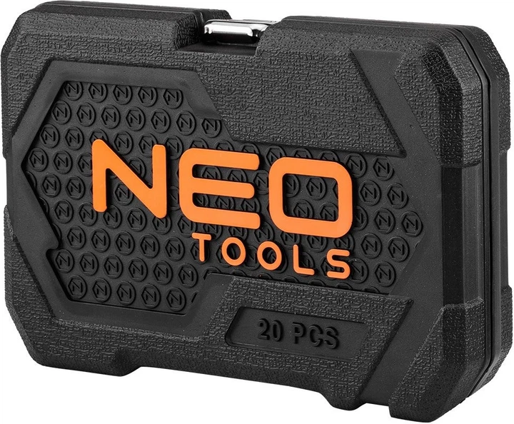 Zestaw kluczy nasadowych NEO Tools 1/4" 20 szt. 10-230 (5906692019335) - obraz 2