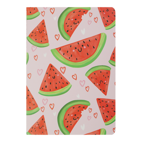 Блокнот BUROMAX А5 32арк. FRUITS 24822103-10 розовий, обкладинка прошита (клітинка) (12) /BM.24822103-10/ - Фото 1 Блокнот BUROMAX А5 32арк. FRUITS 24822103-10 розовий, обкладинка прошита (клітинка) (12) /BM.24822103-10/ - зображення 1