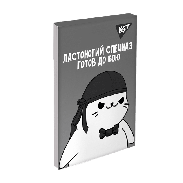 Блокнот YES А7 Seal 48 аркушів клітинка - изображение 5