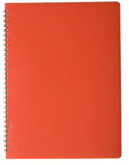 Книжка канц. на спіралі А4 80арк # офс. BUROMAX 24452151-05 Gloss червона, пластик. обкл. /BM.24452151-05/ - Фото 1 Книжка канц. на спіралі А4 80арк # офс. BUROMAX 24452151-05 Gloss червона, пластик. обкл. /BM.24452151-05/ - зображення 1