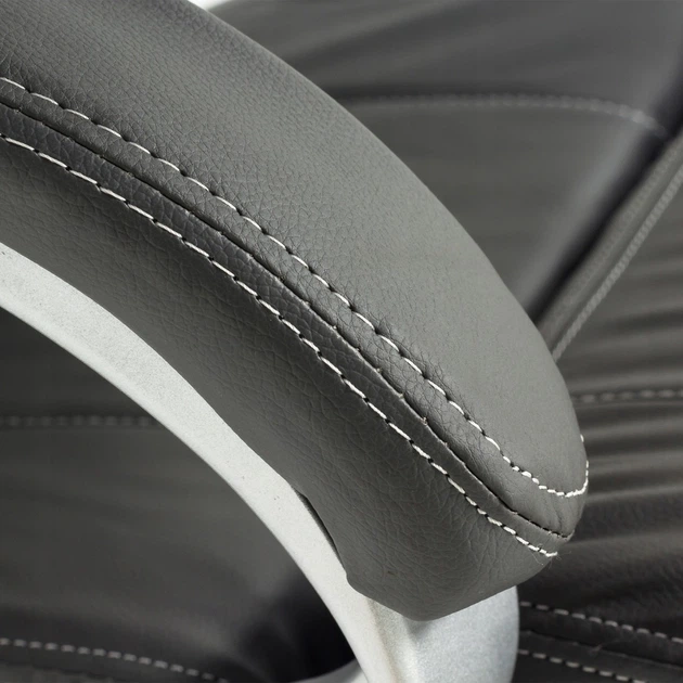 Офісне крісло Meven Viscount поворотне Сіре (5900607538836) - зображення 8