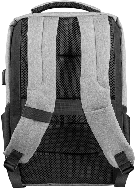 Plecak na laptopa Modecom Smart 15.6" USB Port Gray/Black (PLE-MC-SMART-15) - obraz 3